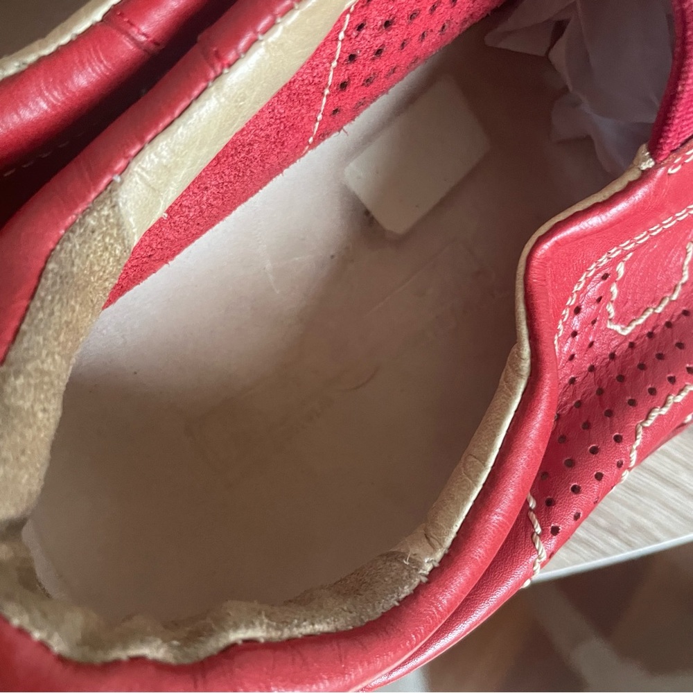 Hogan Red Leather Interactive Sneakers - image 7